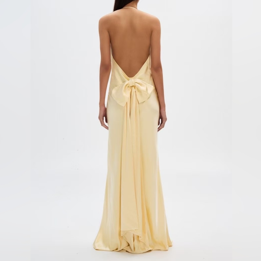Misha THE HONOR SATIN DRESS